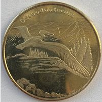 Остров Биоко 5 долларов 2021 г. Остеодонторнис