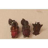 Прищепки для свечей. Дореволюционные . Ёлочные игрушки
