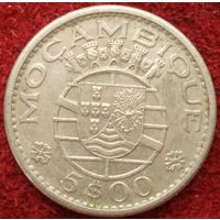 5 эскудо 1973 Мозамбик