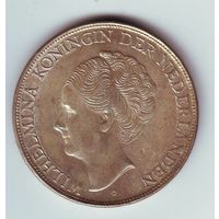 Кюрасау, 2 1/2 гульдена 1944 года  - состояние !