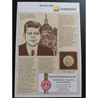 1/2 доллара 1964 Ag 900 В запайке UNC