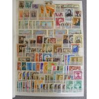 СССР-1956(Заг.1763-1877) гаш. , Хронология, Весь 1956 год(все марки), полный комплект(без пропусков)