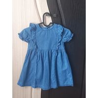 Джинсовое платье George для девочки на 3-4 года.