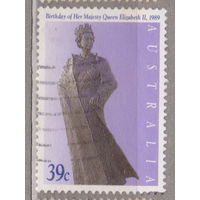 Королева Елизавета II Известные люди Личности Австралия 1989 год лот  10 63-я годовщина со дня рождения королевы Елизаветы II