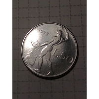 50 лир Италия 1978 год.