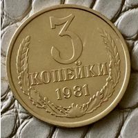 3 копейки 1981 года.