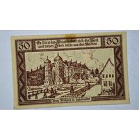 1921 год 50  пфеннигов  Германия нотгельд