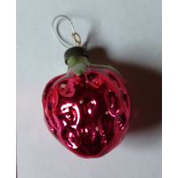 Елочная игрушка ссср земляника