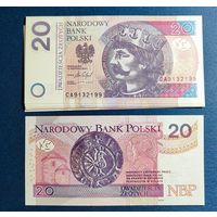 Польша, 20 злотых 2016 г, P-184 (CA, король Болеслав I Храбрый), UNC