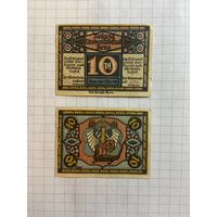 10 пфеннингов (нотгельды) г. Германия.-2
