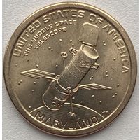 США 1 доллар 2020 г. Американские инновации. Космический телескоп Хаббл. Штат Мэриленд