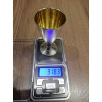 Серебряная стопка 875 проба