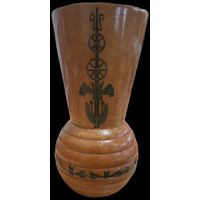 Ваза, деревянная. 20см. Румыния, времен СССР