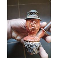 Курительная трубка старинная редкая .