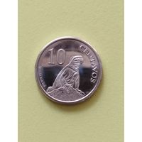 Галапагосские острова 10 сентаво 2008 г.