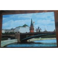 1969 год Москва Вид на Кремль