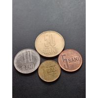 Румыния 4 монеты одним лотом