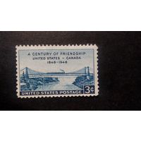 США\а94\1948 мост. Паровоз