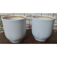 2 кофейные чашки. Добрушский фарфоровый завод (Добруш), 1978-1991 гг