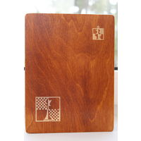 Шикарные деревянные шахматы набор подарочный для путешествий