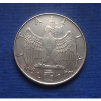 Италия 1 лира 1940 немагнитная
