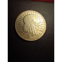 5 злотых 1934 "Ядвига"