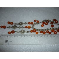 Янтарное Колье 50-ых СССР Редкий Вид