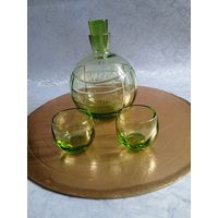 ГРАФИН,, ФУТБОЛЬНЫЙ МЯЧ'' две стопки,, НЕВАЛЯШКИ" СССР