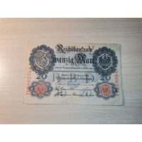 20 марок 1914 года, Германия.