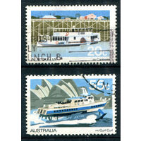 Австралия - 1979г. - корабли - 2 марки - гашёные. #3-WB-89-A-2