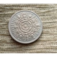 Werty71 Великобритания 2 шиллинга 1967 флорин