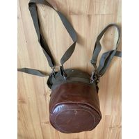 Редчайший универсальный маленький  рюкзак-сумка из прочнейшего брезента-для переноски доп.боеприпасов и др.