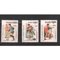 Камбоджа-1991, (Мих.)  гаш. , Спорт, ЧМ-1994 по футболу,