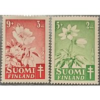 Финляндия 1949. Флора. Цветы.