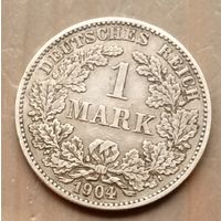 Германия 1 марка 1904G
