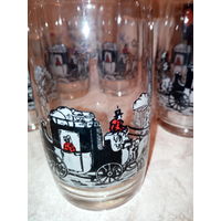 НАБОР ВИНТАЖНЫЙ БОГЕМИЯ "КАРЕТА"