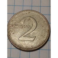 2 кванза  Ангола 1975 год