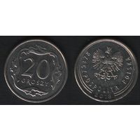 Польша y972 20 грош 2018 год (mw) (_alb2