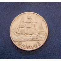 2 злота 1936 кораблик