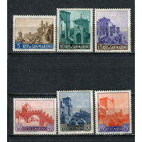 Сан-Марино - 1966 - Архитектура - [Mi. 856-861] - полная серия - 6 марок. MNH.  (Лот 59JN)-T4P13