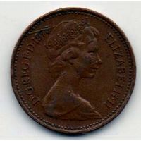 1 пенни 1976 Великобритания