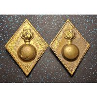 Петлицы ромбы артилерия испания гренада распродажа коллекции