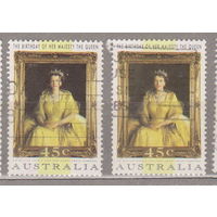 Королева Елизавета II Известные люди Личности Австралия 1994 год лот  10 68-я годовщина со дня рождения королевы Елизаветы II