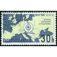 Международная ярмарка в Брно Чехословакия 1961 год 1 марка