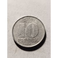 ГДР 10 пфенинг 1968