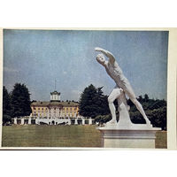 Открытка 1956  издательство Правда Архангельское Дворец фото Умнова и Фридлянда тир. 150 000