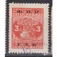 Югославия 1950 год Лот 7 С НАДПЕЧАТКОЙ