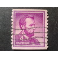 США 1954 президент Линкольн, живопись
