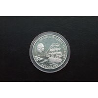 10 долларов 1992 Ниуэ, Тихоокеанские путешествия Кука, 999!