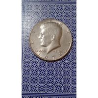 США пол доллара 1974